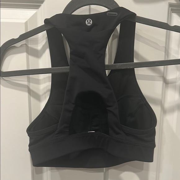 Lululemon Black Pace Perfect Bra Racerback - Picture 2 of 4